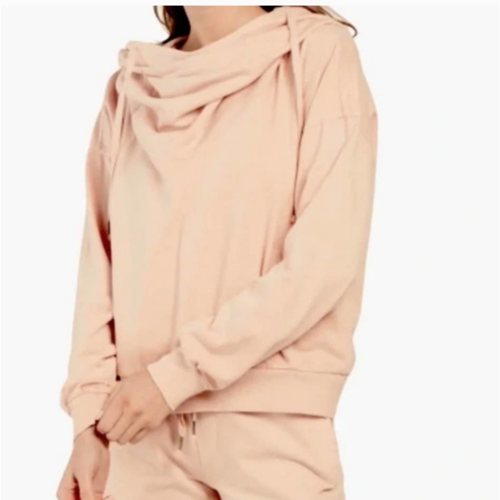 young fabulous and broke piper cowl neck hoodie